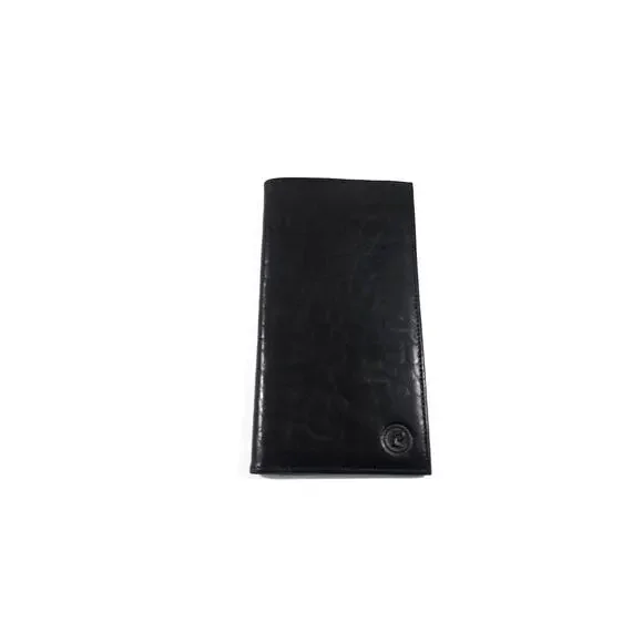 Pierre Cardin Dk Brown Leather Wallet Bifold Card-ID-Coin Holders 4 x 7 Lambskin