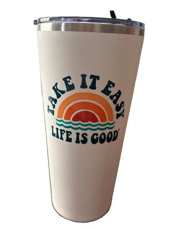 Life Is Good Hot Cold Tumbler 