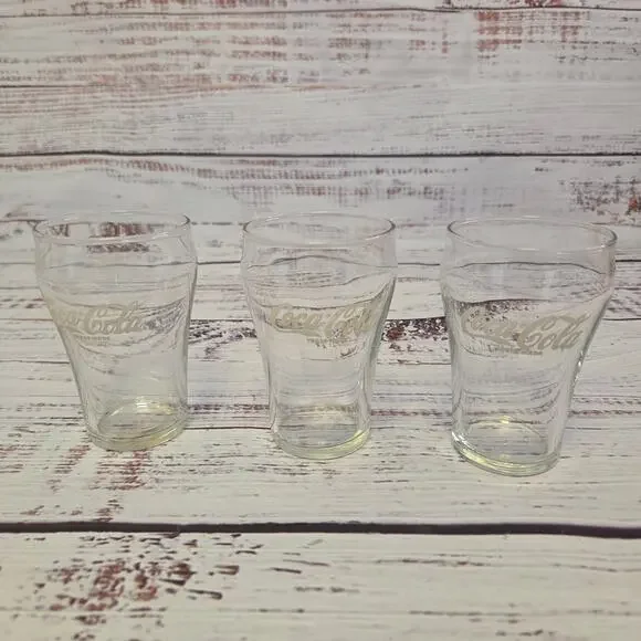 Set of 3 Coca-Cola Coke 4