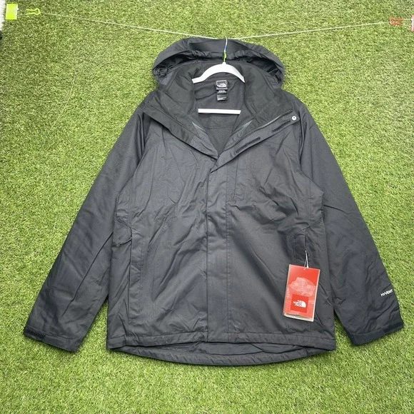 The North Face City Triclimate Jacket Mens Medium Black 3-in-1 DRYVENT WINDWALL