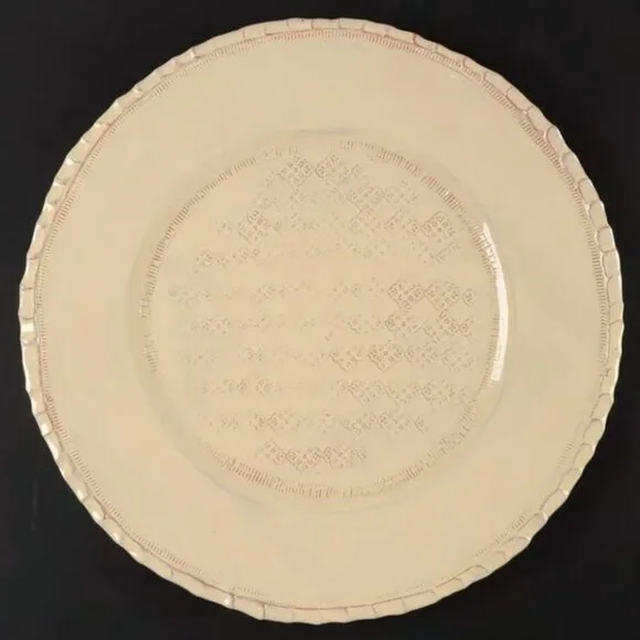 Vietri Bellezza Buttercream Service Plate Charger
