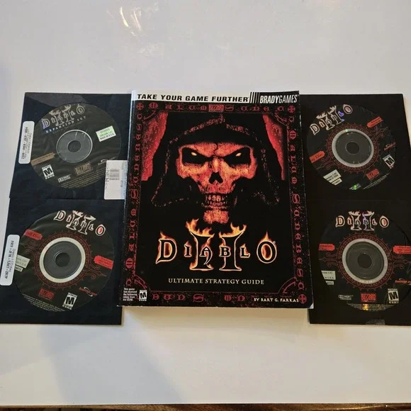 Diablo II‎ Set For Windows Mac 2000 Blizzard Video Games Guide Read