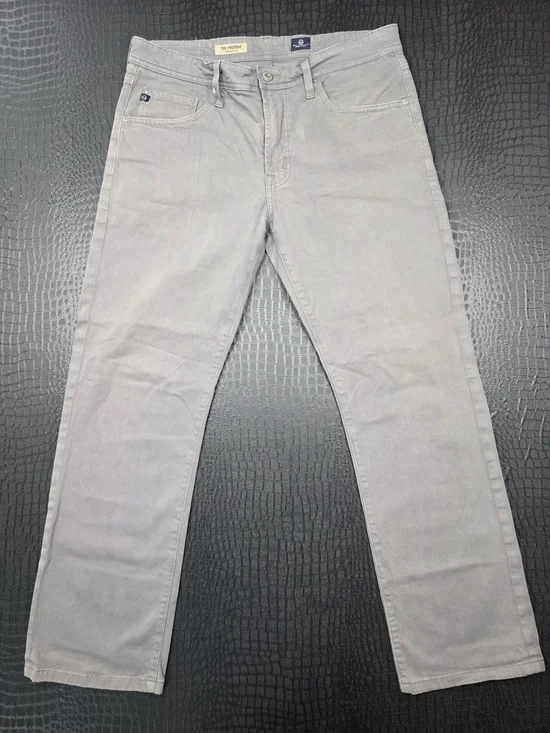AG Adriano Goldschmied The Protege Straight Leg 34x34 Grey