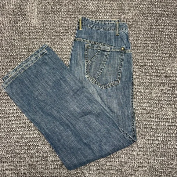 Vintage Jeep Mens Special Denim Straight Leg Jeans‎ Size 33x30 Blue Wash