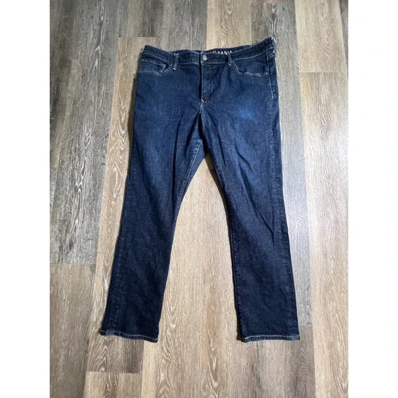 American Eagle Slim Jeans Mens 40x32 Dark‎ Indigo Ne(x)t Level Airflex 476