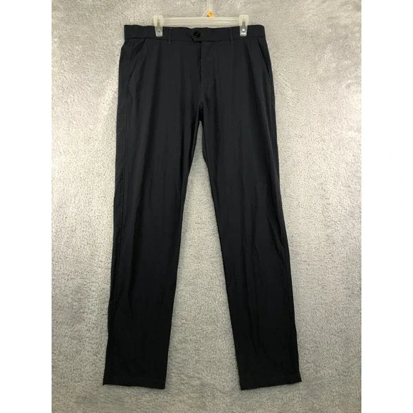 Greyson Golf Pants Men 34x32 Gray Montauk Sport Performance Stretch
