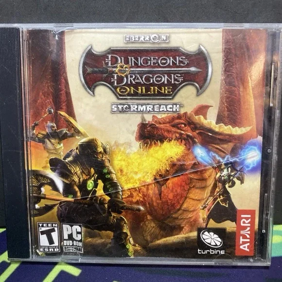 Dungeons & Dragons Stormreach Online PC Video Game DVD-ROM 2006