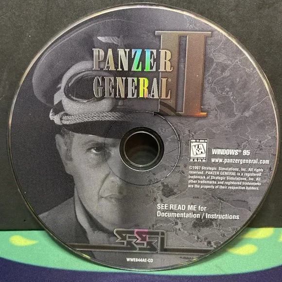 PANZER GENERAL II - (PC) - Windows 95 CD-ROM - Disc Only