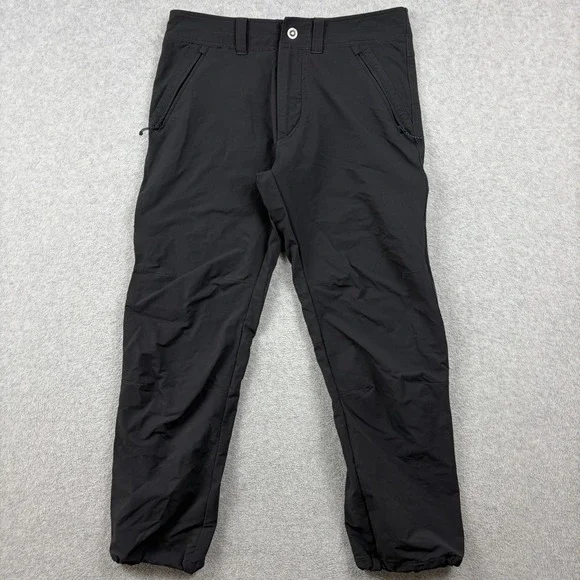 Kuhl Pants Mens 32x30 Black Transcendr Softshell Stretch Hiking Tech Gorpcore