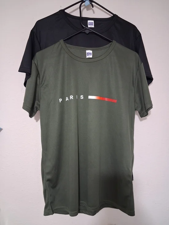 Paris Graphic Olive Green Men’s T-Shirt
