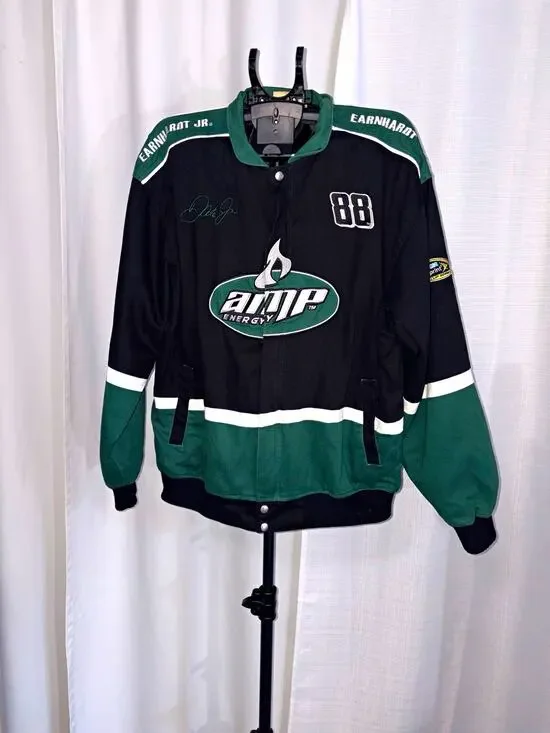 Winner's Circle Dale Earnhardt Jr #88 NASCAR AMP Energy Jacket Men's XL #CBox