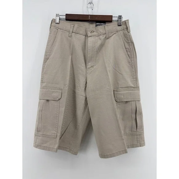 Dickies Cargo Shorts Mens Khaki Tan Twill Relaxed Fit Workwear Outdoor 30 NWT