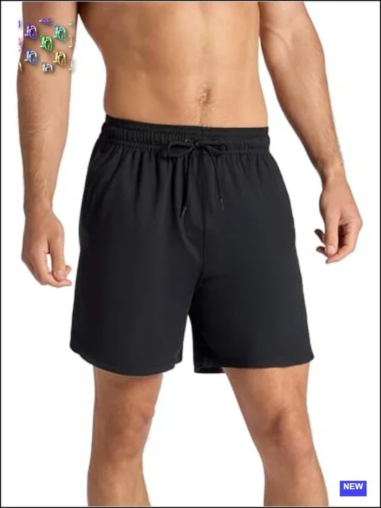 Men's Relaxed Fit Stretch Active Shorts 7