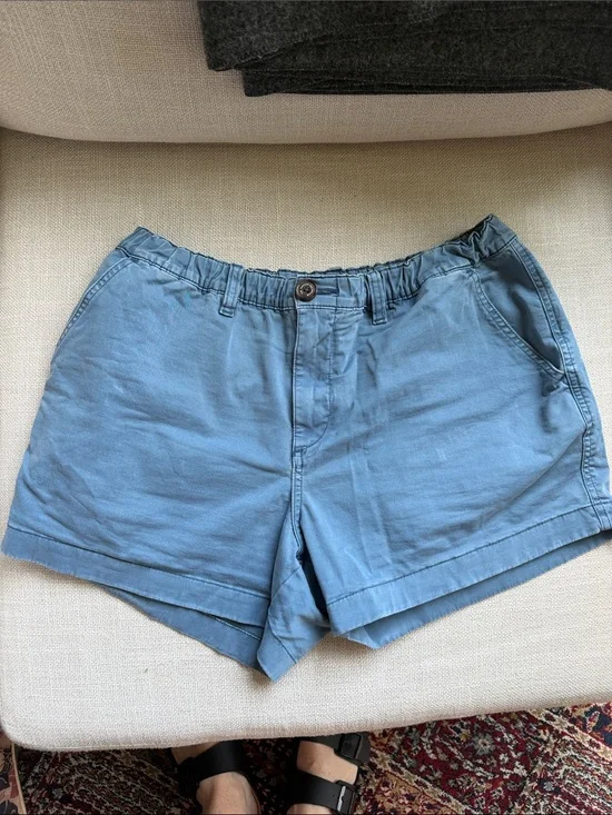 chubbies Men's Slate Blue Elastic-Waist Shorts