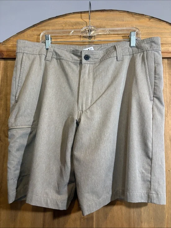 Magellan Outdoors Taupe Khaki Shorts - Lightweight Everyday Chinos