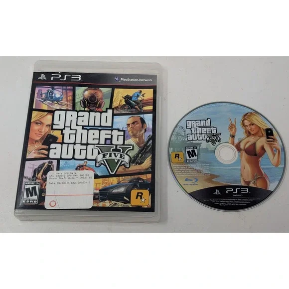 Grand Theft Auto V PlayStation 3 2013‎ GTA PS3