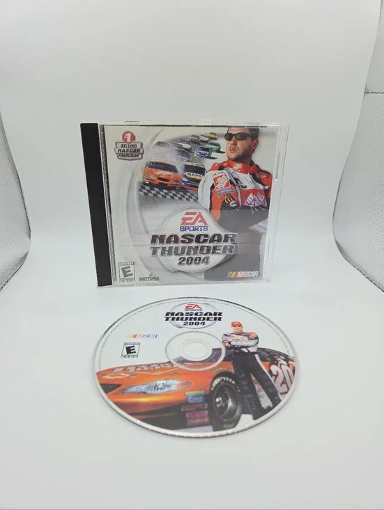 EA Sports NASCAR Thunder 2004 PC Game - Black/White