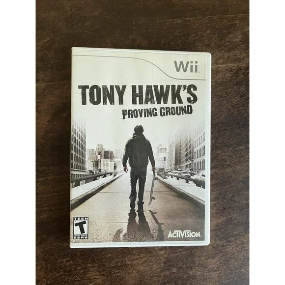 Tony Hawk's Proving Ground (Nintendo Wii, 2007)‎ Game Manual and Case
