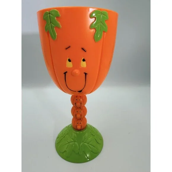 Halloween Pumpkin Goblet Cup 7