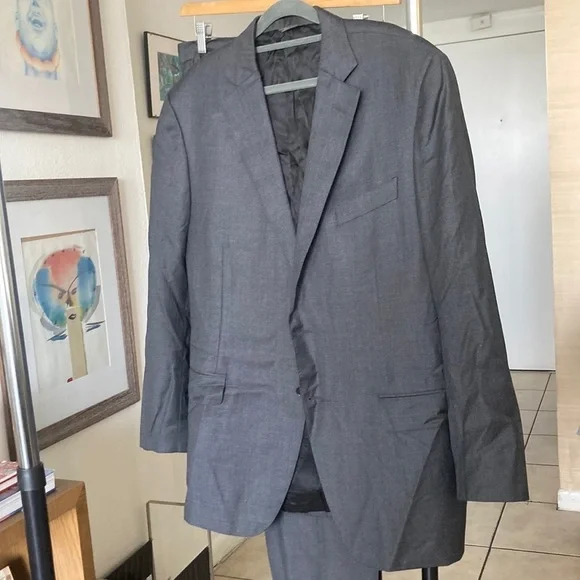 Men's Gray Blazer