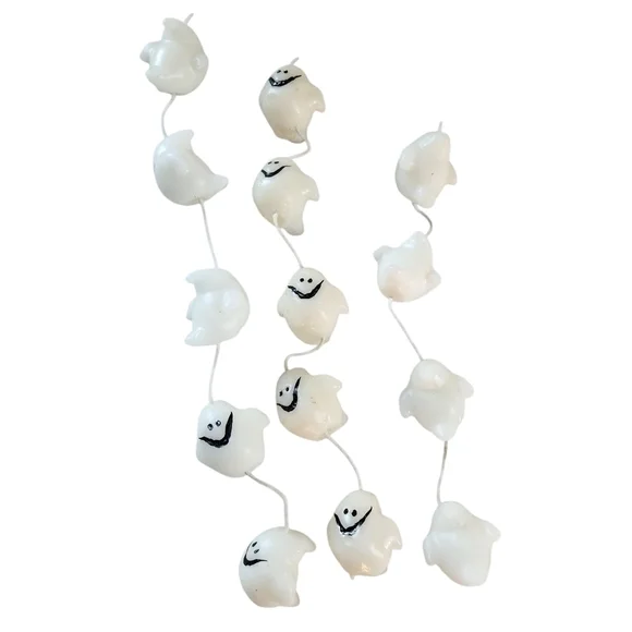 Mini Halloween Ghost Candles