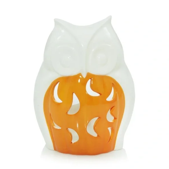 Yankee Candle Peachy Keen Owl Jar Candle Holder