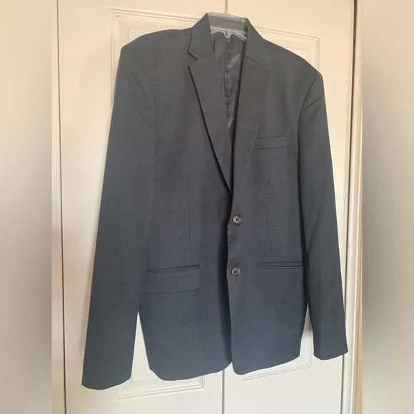 StudioSuits Charcoal Gray Men’s Business Jacket