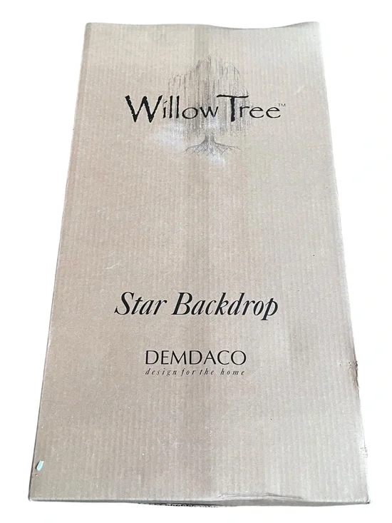 Demdaco Willow Tree Nativity Susan Lordi Metal Star Backdrop #26007 Christmas