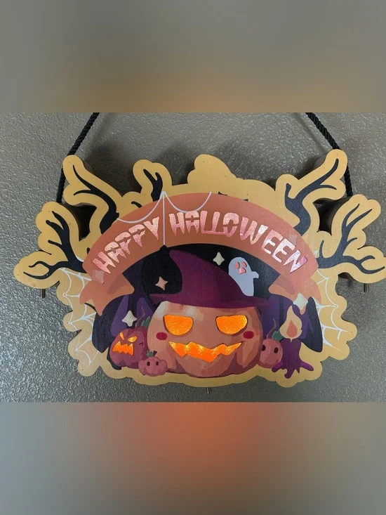 Halloween Light Up Wall Decor