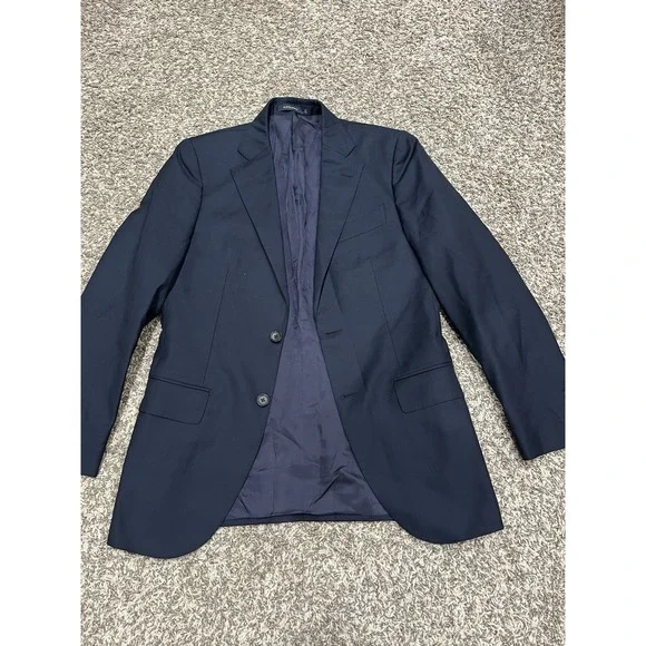 Men's Suit Supply Pure Wool S110‎ Blazer Navy(1926)