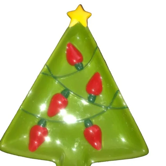 Hallmark Decoration Trinket‎ Dish Christmas Tree Shaped
