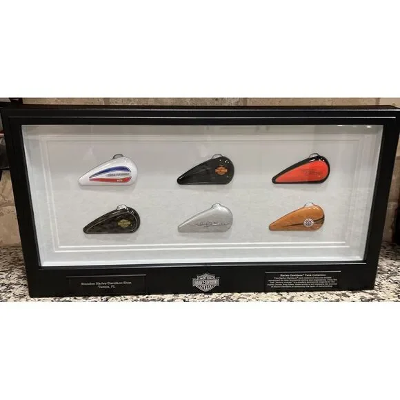 New‎ 2015 HARLEY DAVIDSON Holiday Gas Tank Collection 6 Set Brandon HD Pelham AL