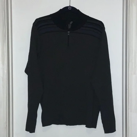 Spring + Mercer Men’s Gray Ribbed Sweater XL
