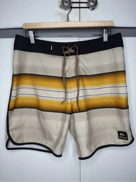 Quicksilver x Pacifico High Line Board Shorts Surf Swim Stretch Men’s Size 32