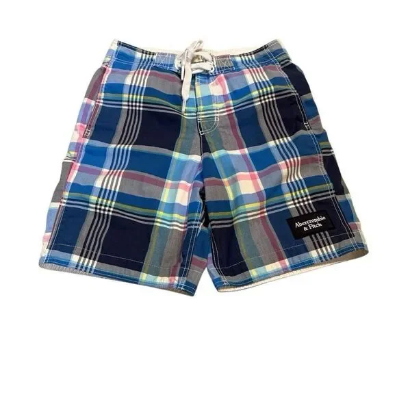Abercrombie Fitch Swim Trunks Mens Small Board Shorts Lined Swimsuit Adult Y2K