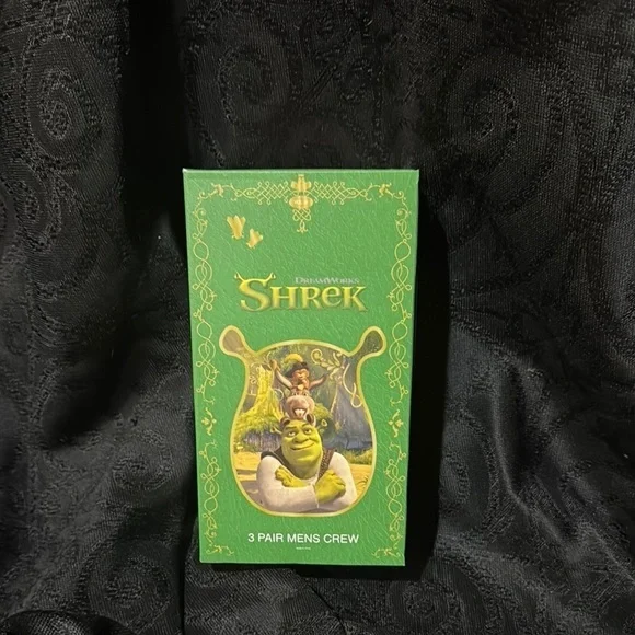 DreamWorks Shrek 3 Pair Men's Crew Socks