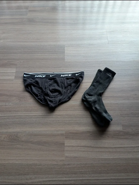 Bundle Of Nike Black Men’s Briefs And Socks