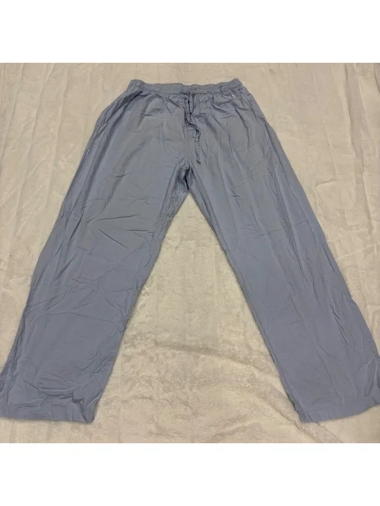 Polo Ralph Lauren Preppy Light Blue Cotton Sleepwear Pants Men's Large 36-38