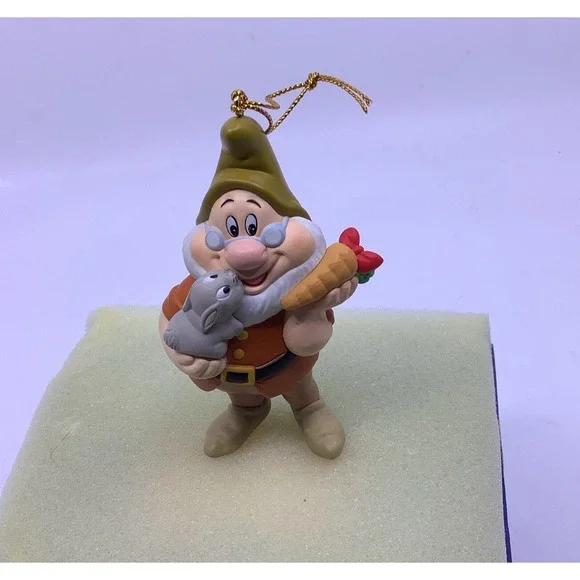 Disney Grolier Doc From Snow White President's Edition Collectible Ornament