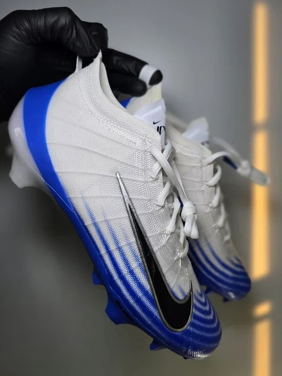 Nike Vapor Elite 1 Zoom Air Men's Size 10 Racer Blue Football Cleats FB3288-101