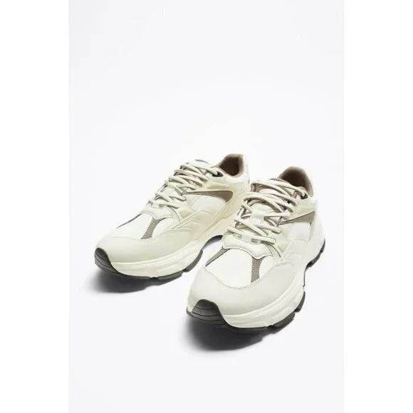 ZARA MULTI-PIECE RUNNING SNEAKERS MULTICOLOURED SIZE 12 | 2309/120