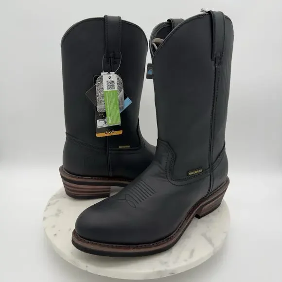Dan Post Mens Albuquerque 10.5D Waterproof Leather‎ Boot DP69680 Cowboy Workwear