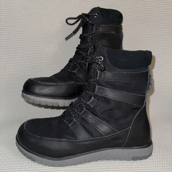 L.L. Bean Ultralight Black Insulated Winter Snow Outdoor Boots Men’s Size 10