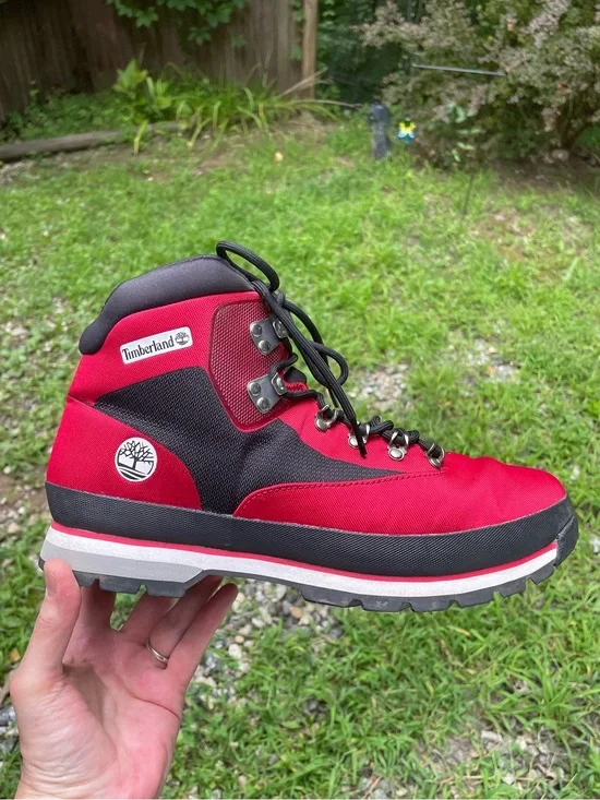 Timberland Euro Hiker Mid Lace Up Boots Size 10.5