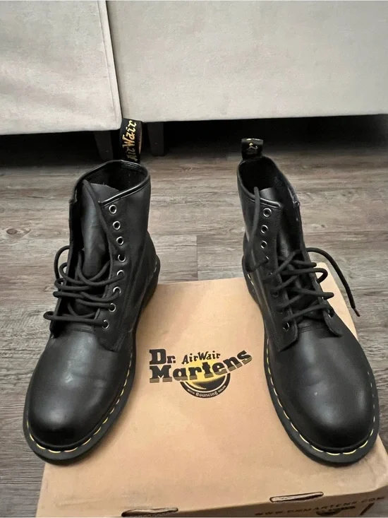 Dr. Martens 1460 Nappa Black Leather Boots Men’s 9 Women’s 10 Unisex