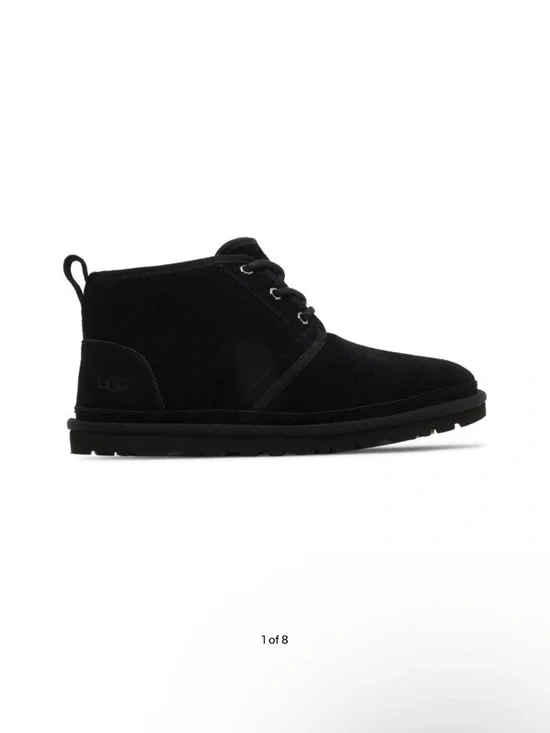 UGG Men’s Black Suede Ankle Boot