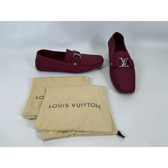 Louis‎ Vuitton LV Monte Carlo FA0175 Driving Loafers Men's Sz 10M Moccasin Shoes