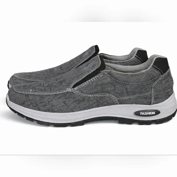 Fashion Sneakers Mens Slip On Sneakers Size 43