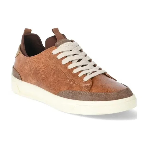 NWT NIB Madden NYC Men's Markk Court Casual Brown Sneakers Shoes Size 8