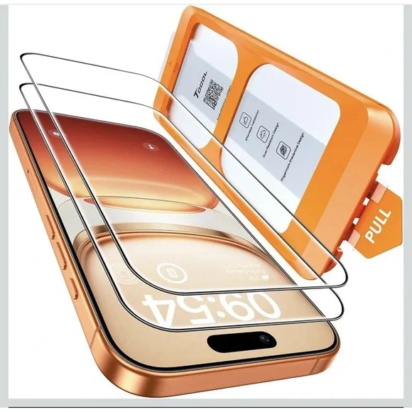TOCOL for iPhone 17 Pro Screen Protector/iPhone 16 Pro  6.3